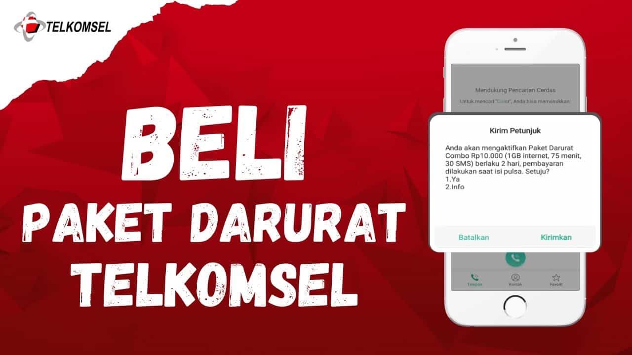 5 Cara Aktivasi Pulsa Darurat Telkomsel dan Syaratnya