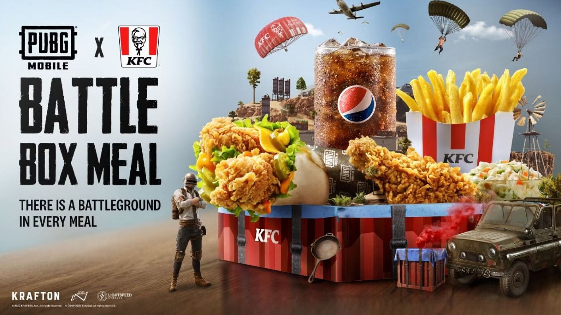 Segera Hadir PUBG Mobile x KFC 2023