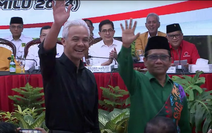 Mahfud Md Resmi Jadi Cawapres Ganjar Pilpres2024