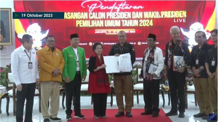 Ganjar-Mahfud Resmi Jadi Capres-Cawapres 2024