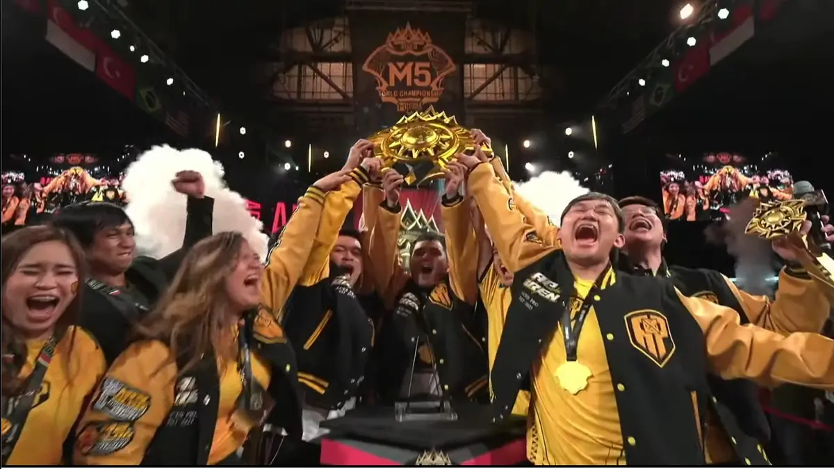 AP Bren Juara M5 MLBB 2023 Menang atas Onic 4-3