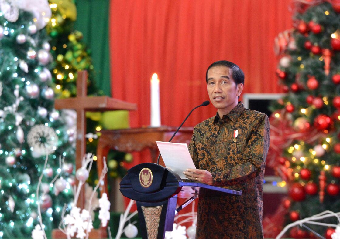 Jokowi Ucapkan Selamat Natal 2023 Semoga Damai Selalu Menyertai