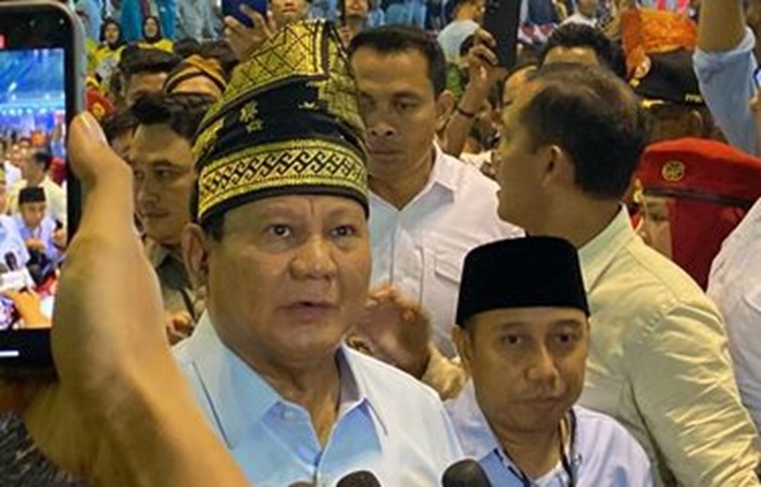 Reaksi Prabowo Soal Nilai-11 Emang Gue Pikirin