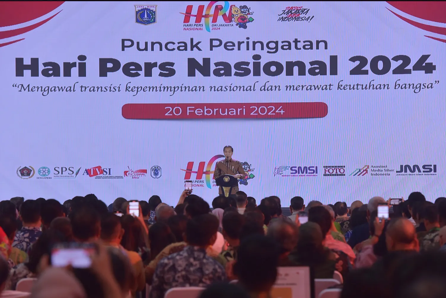 Presiden Hadir di Puncak Peringatan HPN 2024