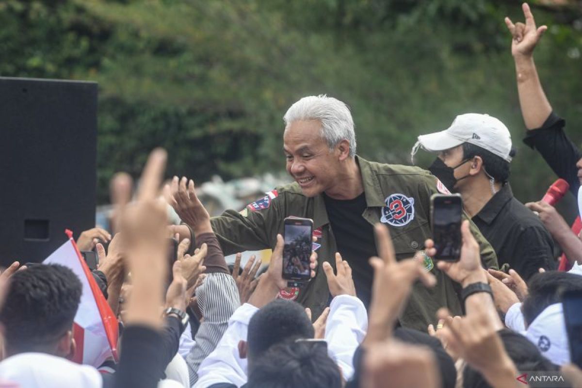 Kampanye GANJAR-MAHFUD Capres-3 di GBK Penuh