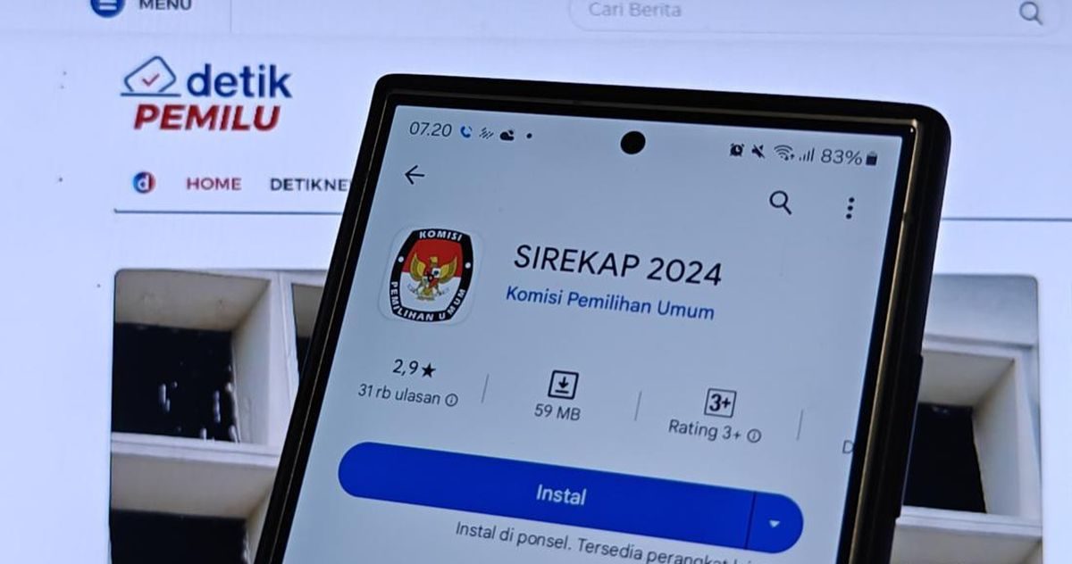 KPU Keliru Data C1 ke Sirekap Segera Koreksi