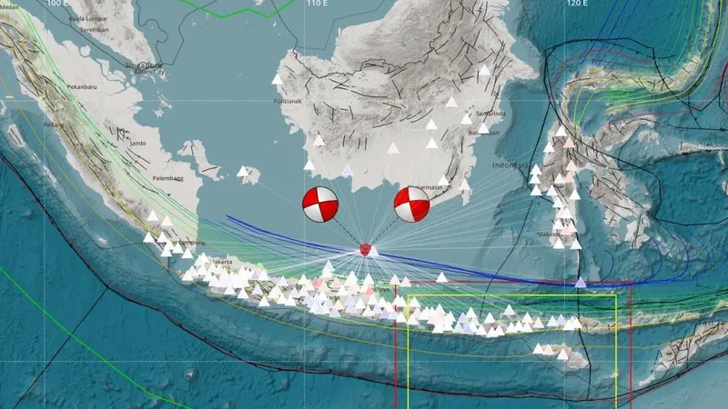 Gempa Kuat 6,5 M di Tuban Terasa ke Jakarta