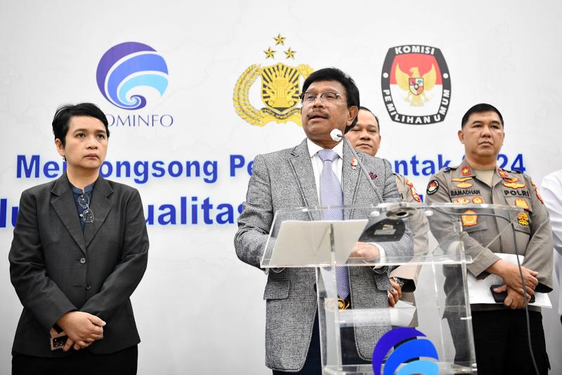 Kominfo Kawal Ruang Maya Jelang Pilkada Langsung Serentak 2024