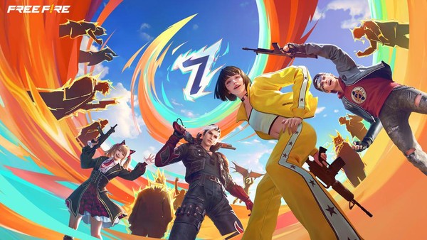 Main Free Fire Lebih Happy Usai Sukses Update 7th Anniversary