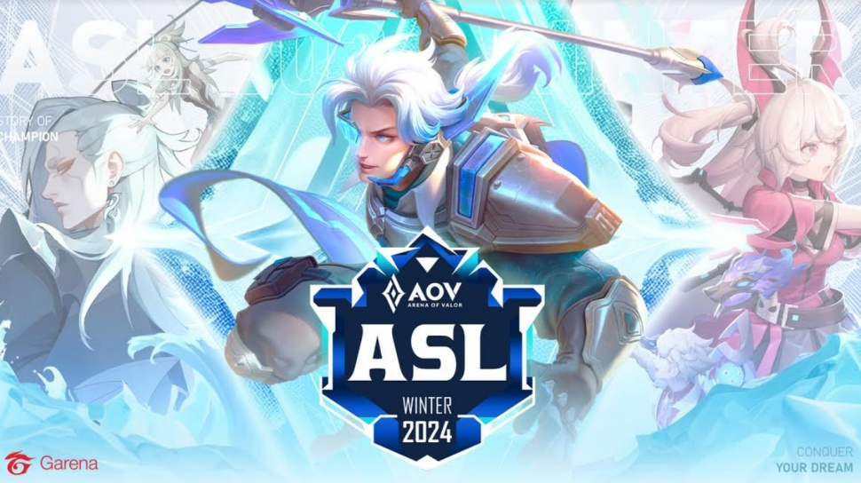 16 Tim AOV Siap Mulai ASL 2024 Winter Total Hadiah Rp 250 Juta