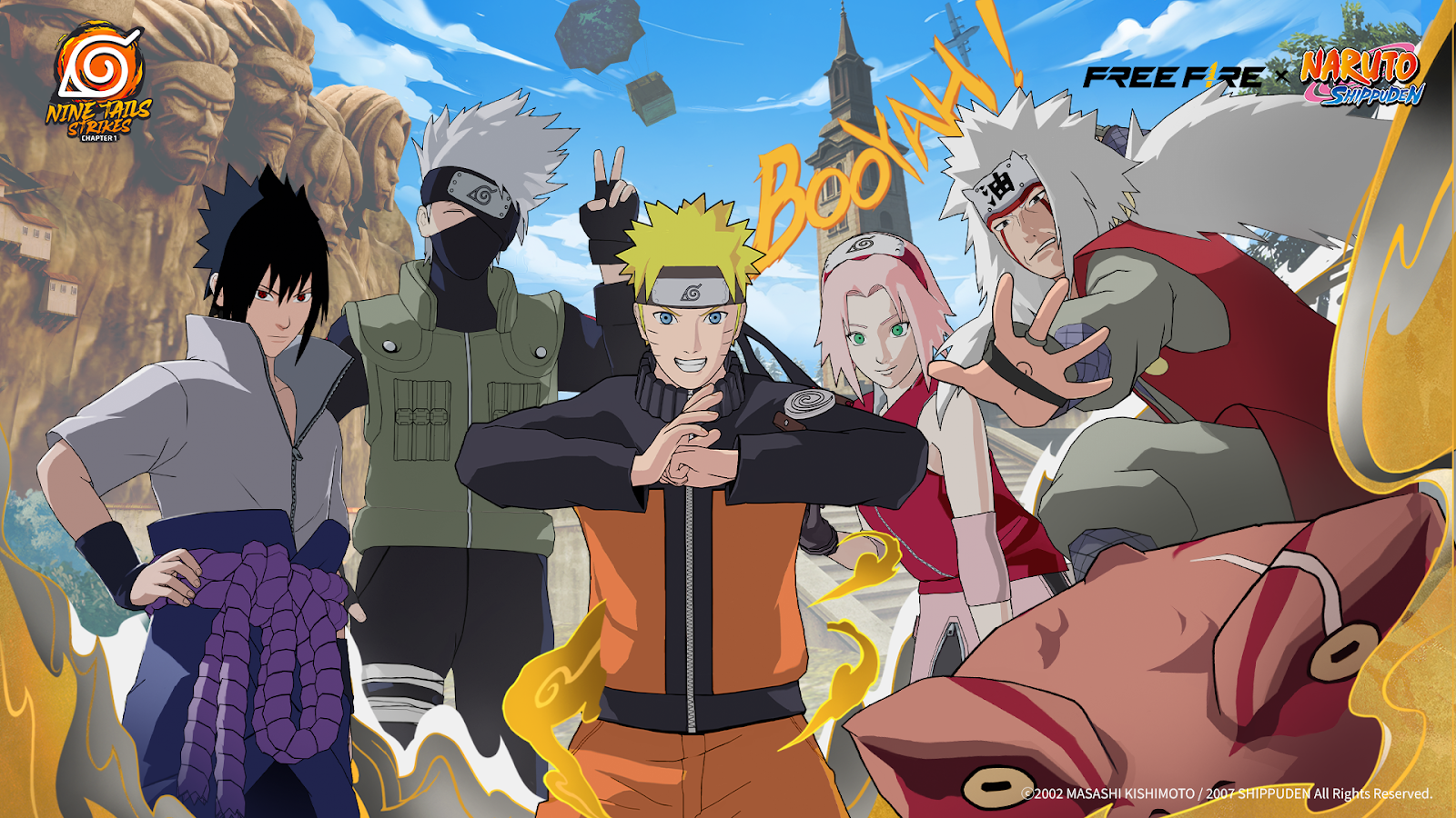 Kolaborasi Resmi Anime Naruto dan Game Garena Free Fire 2025