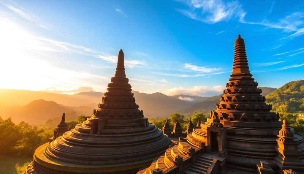 Borobudur 36 Biksu Thudong yang Jalan Kaki dari Thailand Sampai di Borobudur