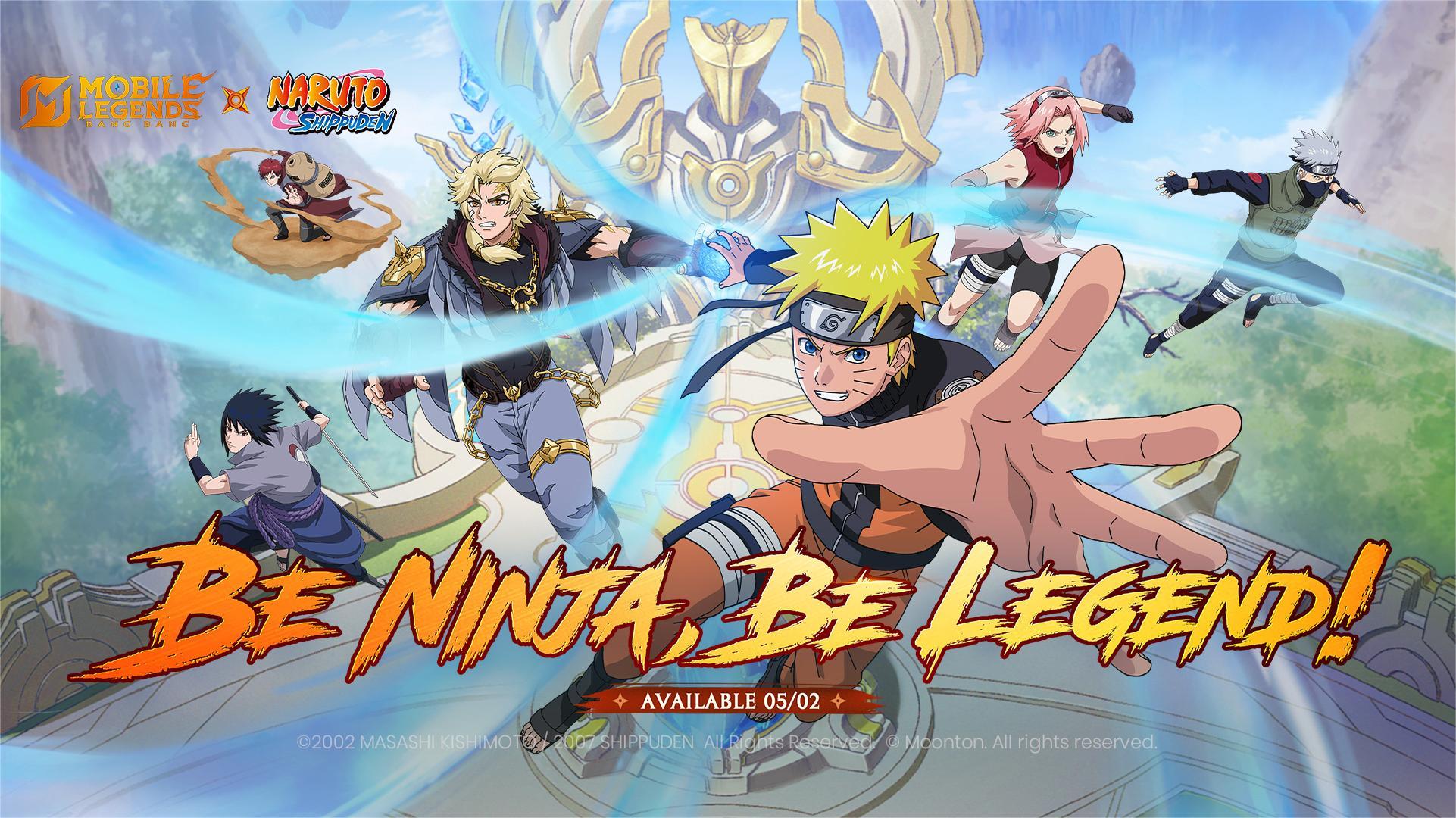 Mobile Legends X Naruto Kolabs 4 Ninja Legendaris