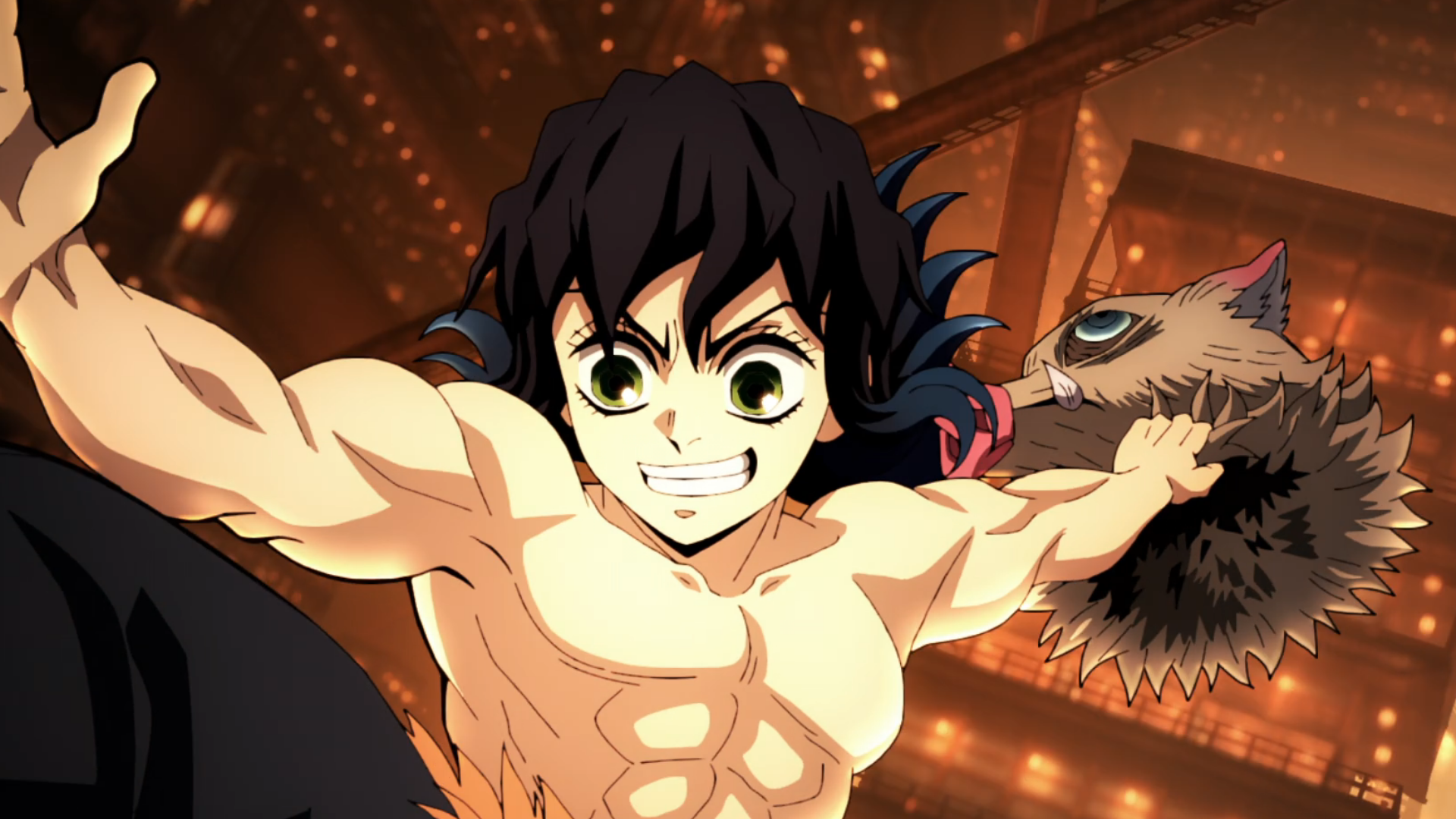 Masa Lalu Inosuke Terbuka di Arc Infinity Castle 2025