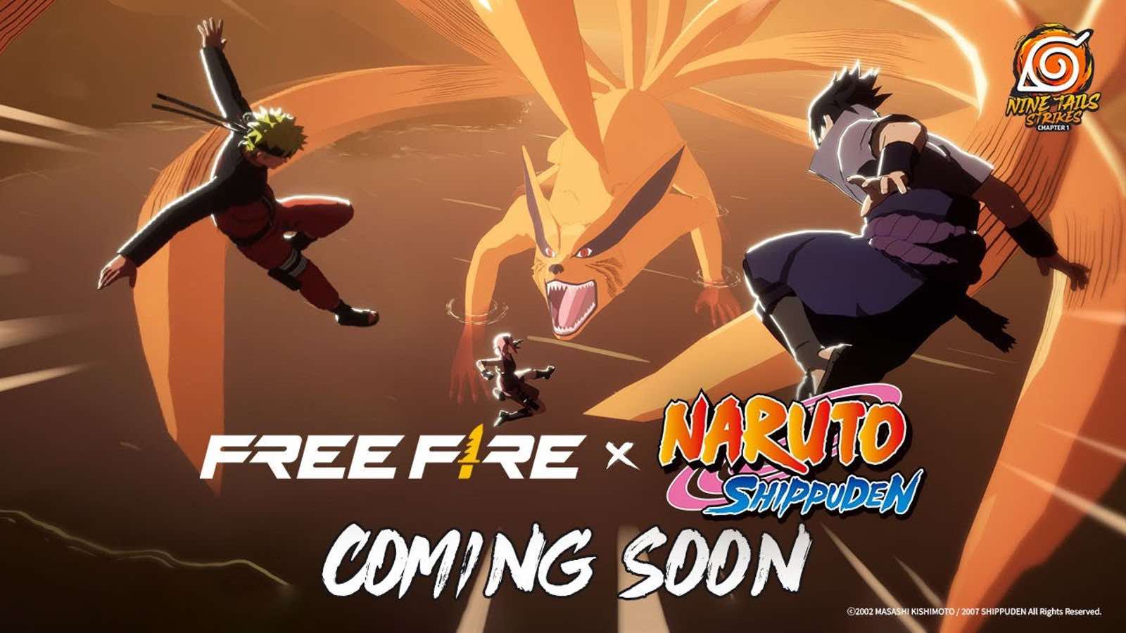 Free Fire Kolaborasi dengan Naruto Shippuden Segera 30 Juli