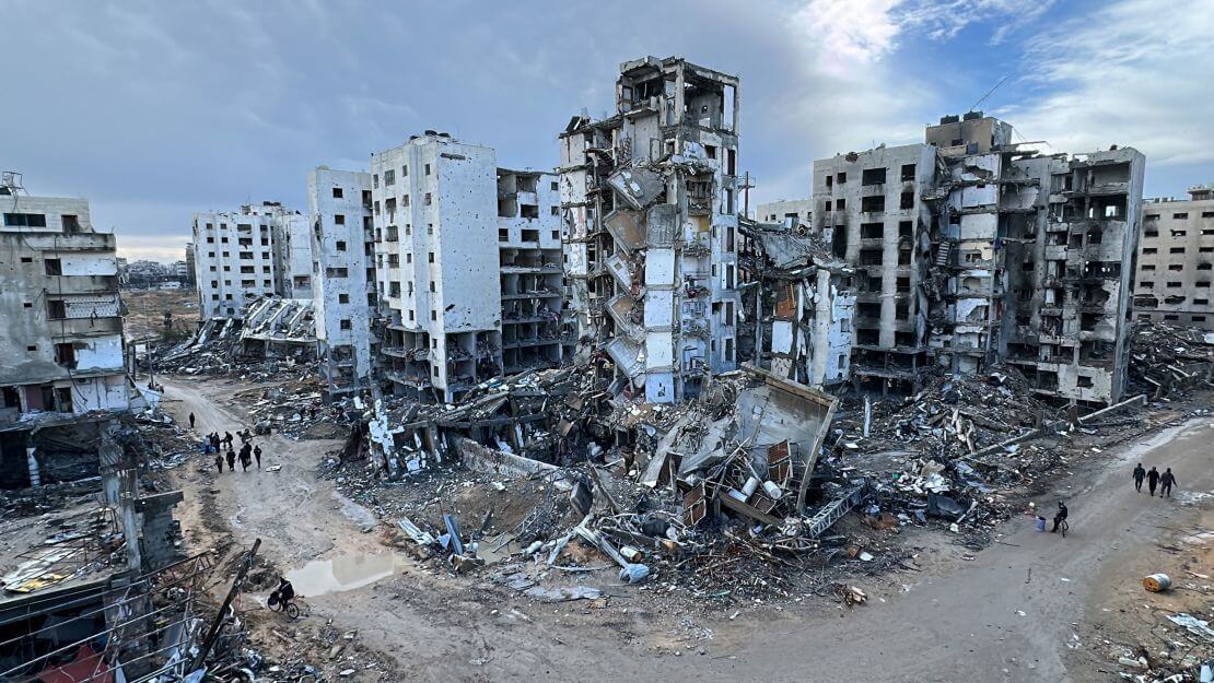 Israel Bunuh 41 Warga di Gaza Pakai Rudal Isi Paku