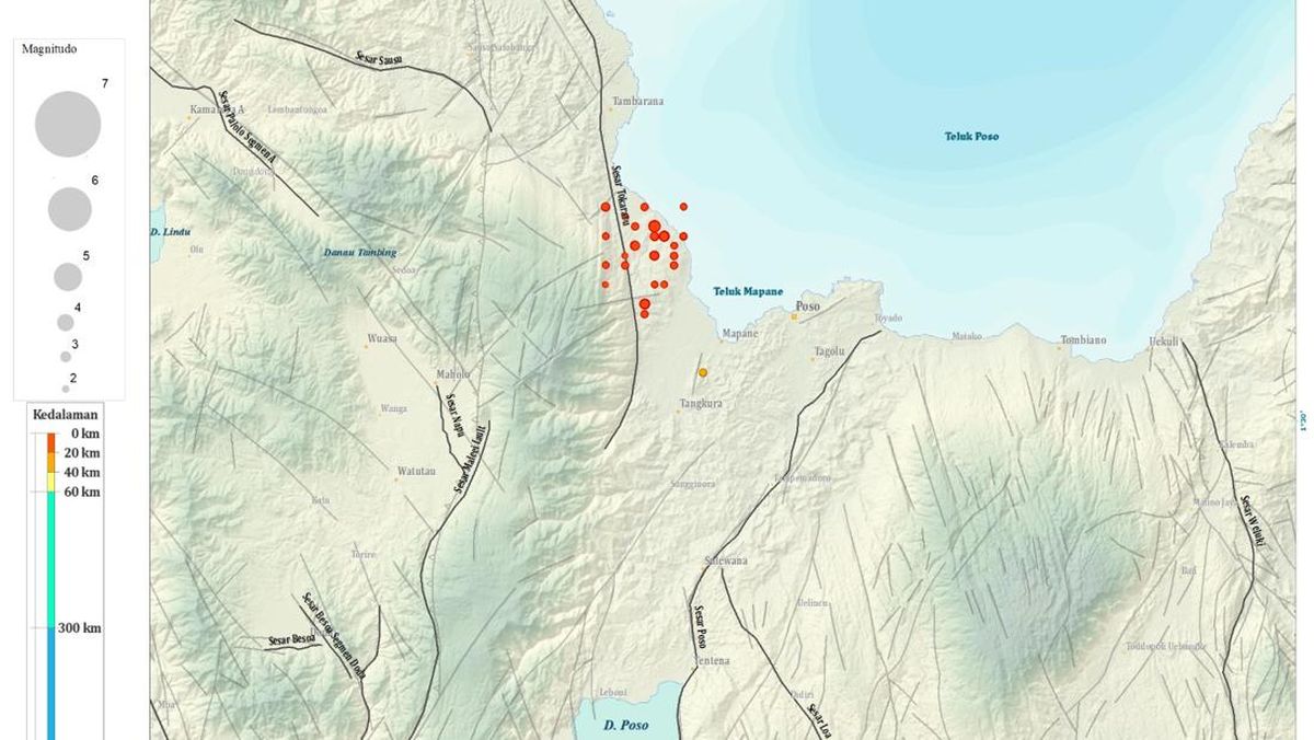 BMKG Sebut Gempa Besar M 6 Poso Picu Tsunami Minor
