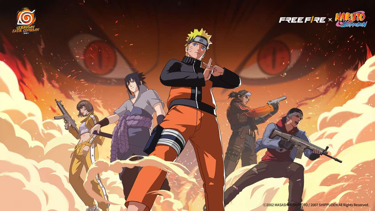 Kolab Baru Free Fire x Naruto Shippuden Chapter 2