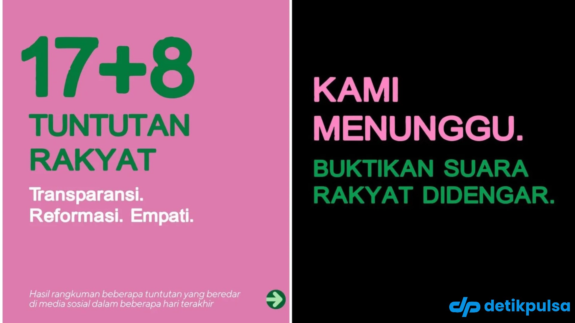 Heboh 17+8 Tuntutan Rakyat yang Viral di Medsos