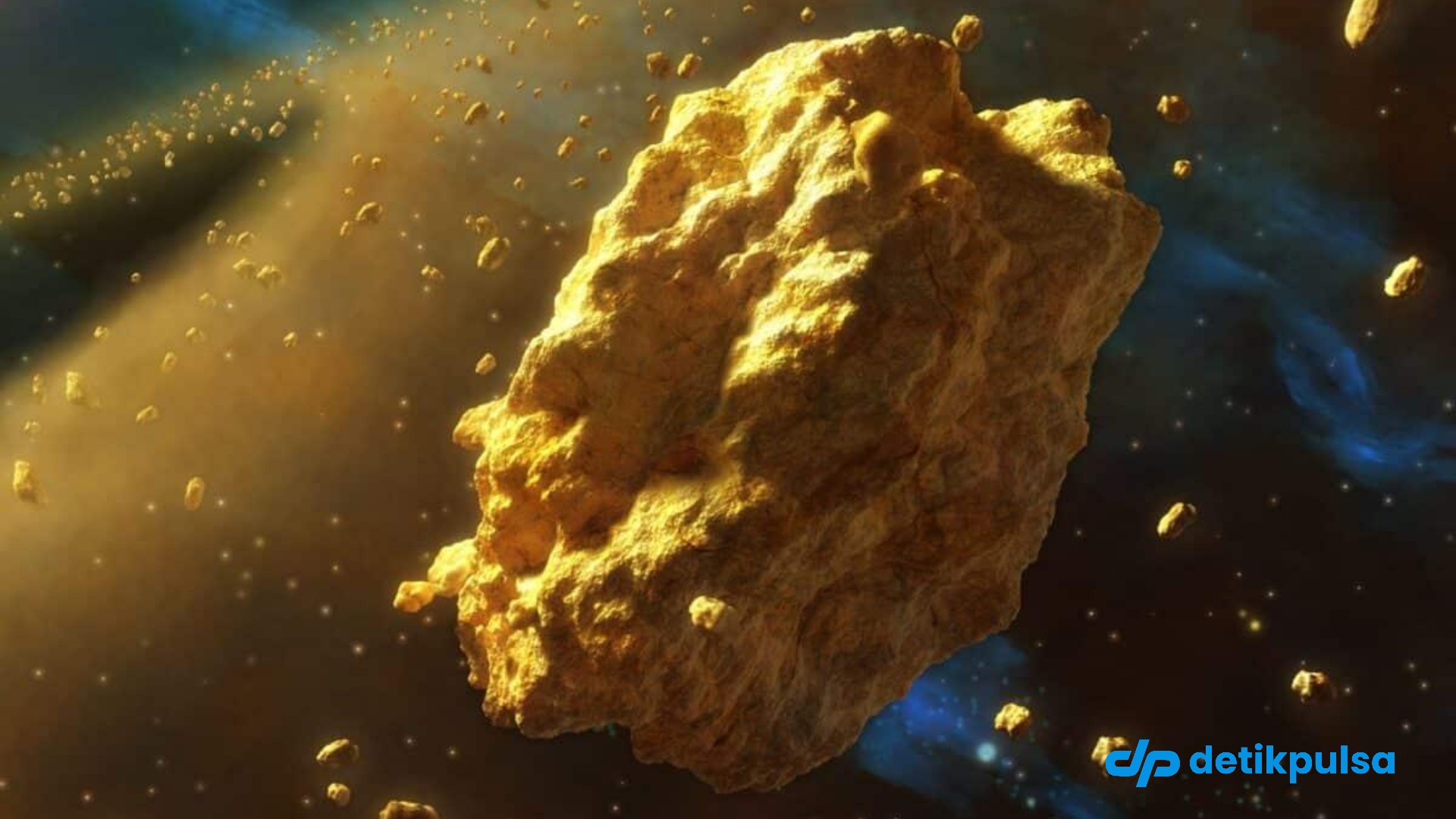 Asteroid Emas Raksasa Rp165 Ribu Septiliun Mengorbit Bumi