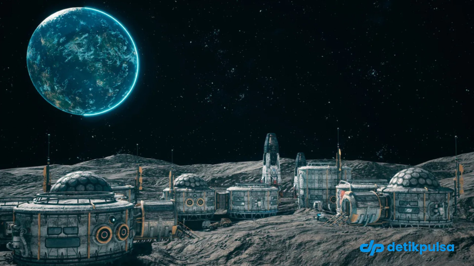 Bos NASA Yakin Bangun Kampung di Bulan 2035