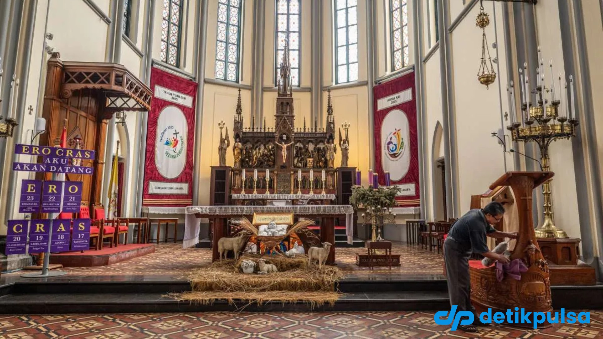 Jadwal Resmi Misa Natal 2025 di Gereja Katedral Jakarta