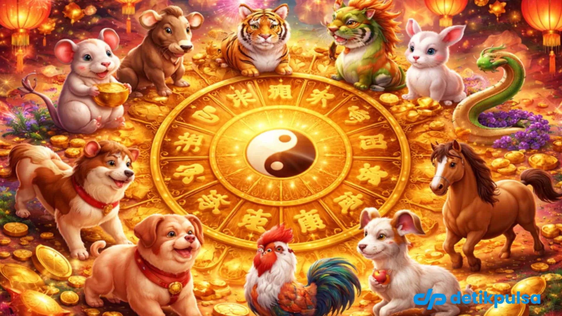 4 Shio Paling Hoki Besar di Tahun Kuda Api 2026