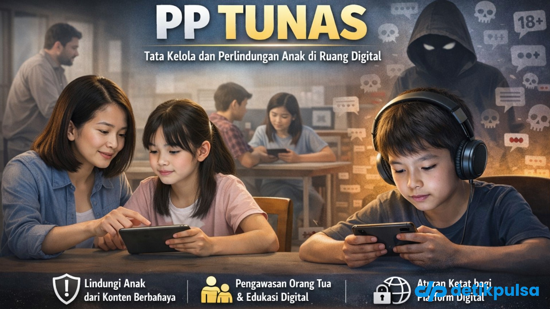 8 Paltform Wajib Batasi Akun Anak, PP Tunas Mulai Berlaku Hari Ini
