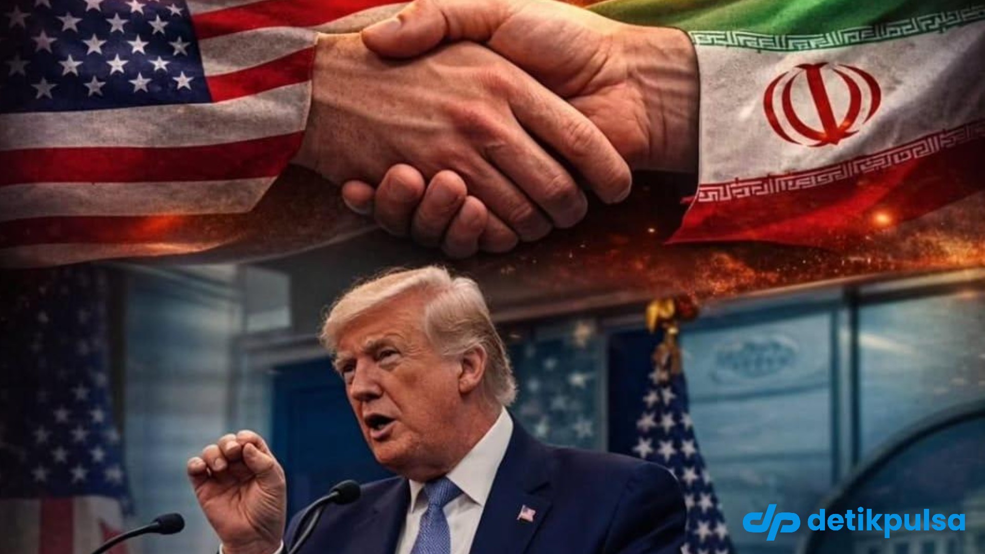 Trump Resmi Sepakat 10 Poin Tuntutan Iran ke AS